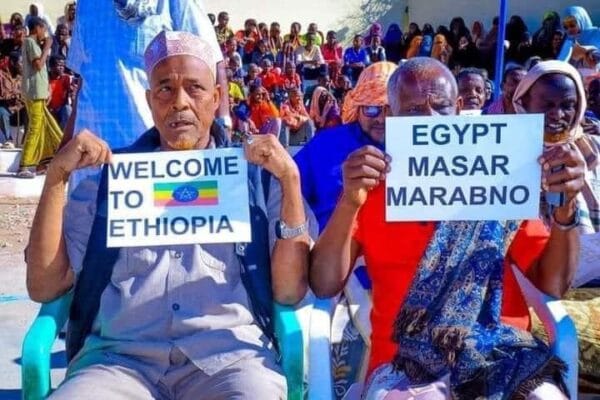 Did the Ethiopians come at our request or something to do with their national security?