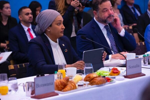 Somalia’s Minister of Environment Calls for Urgent Action at Climate Mobility Summit.